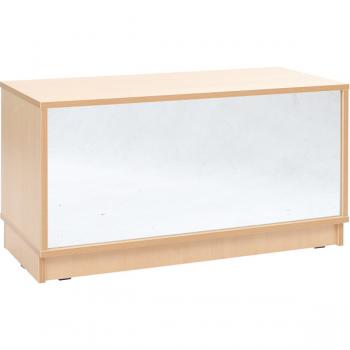 Schrank S, Rückwand als Spiegel